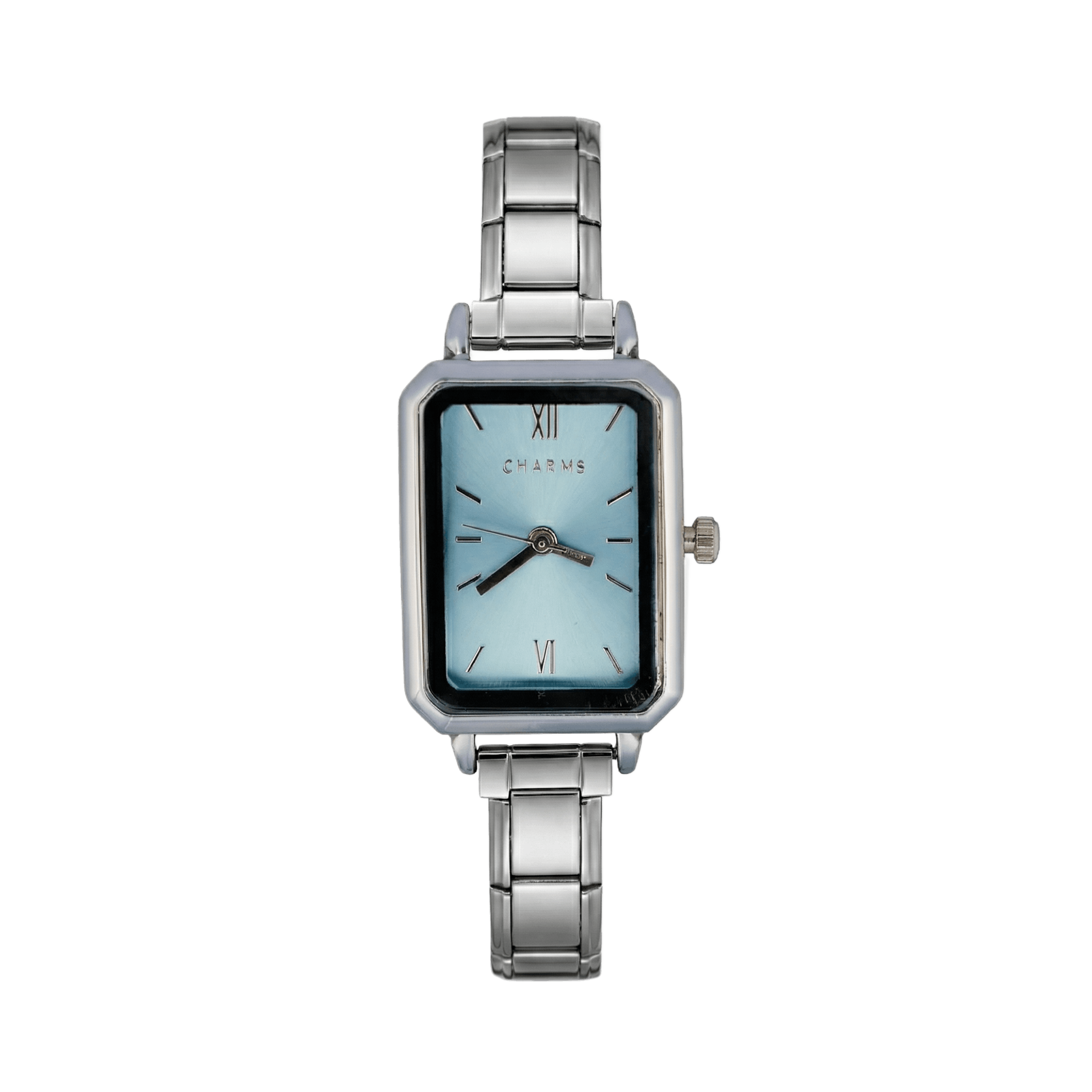 Como Watch Silver – Blue Dial Edition