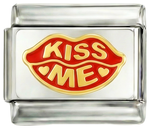 Røde læber, Kiss Me, på sølv
