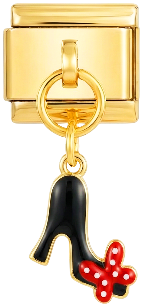 Minnies hæl, på guld