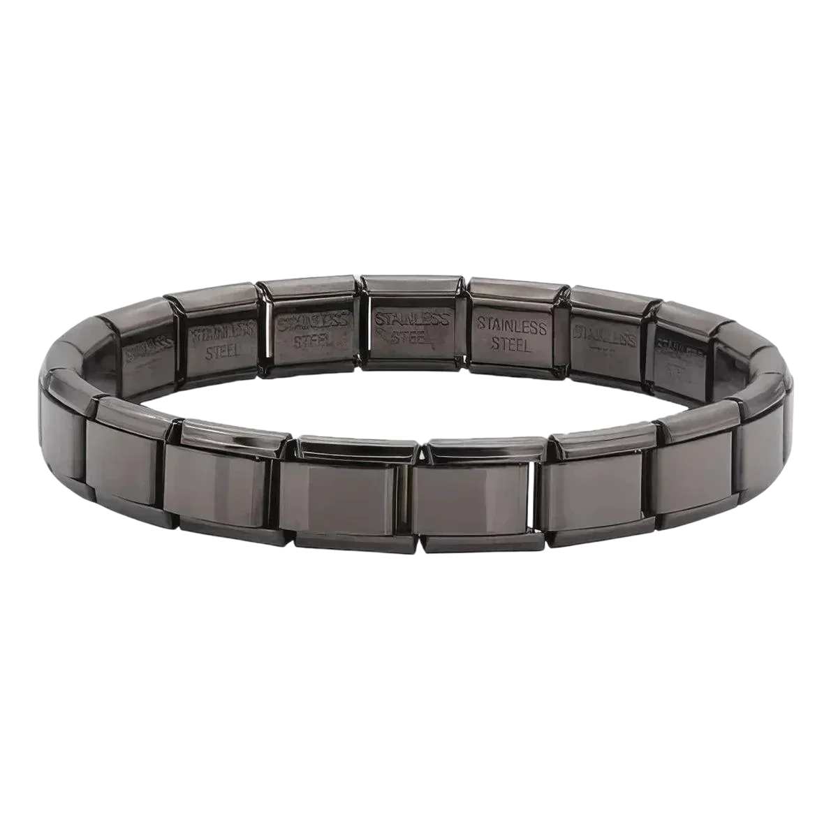 Charms-armbånd sort