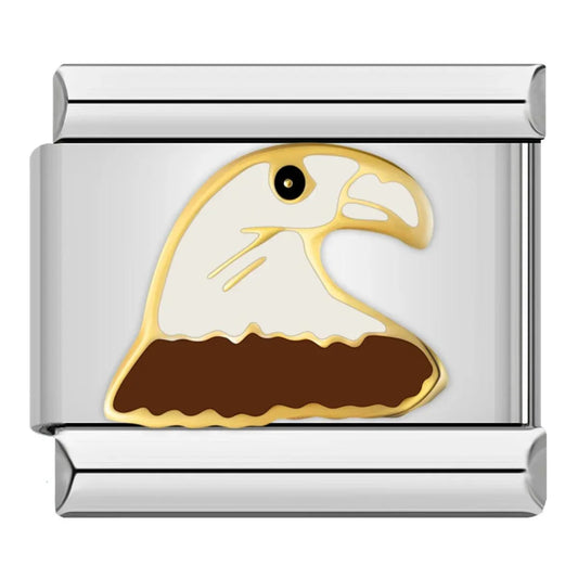 Falcon, on Silver - Charms Official