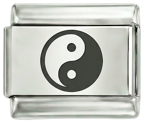 Yin og Yang, i sølv