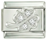 4-leaf Clover and its Stem, in Silver and White Stones - 4-leaf-clover-and-its-stem-in-silver-and-white-stones.png