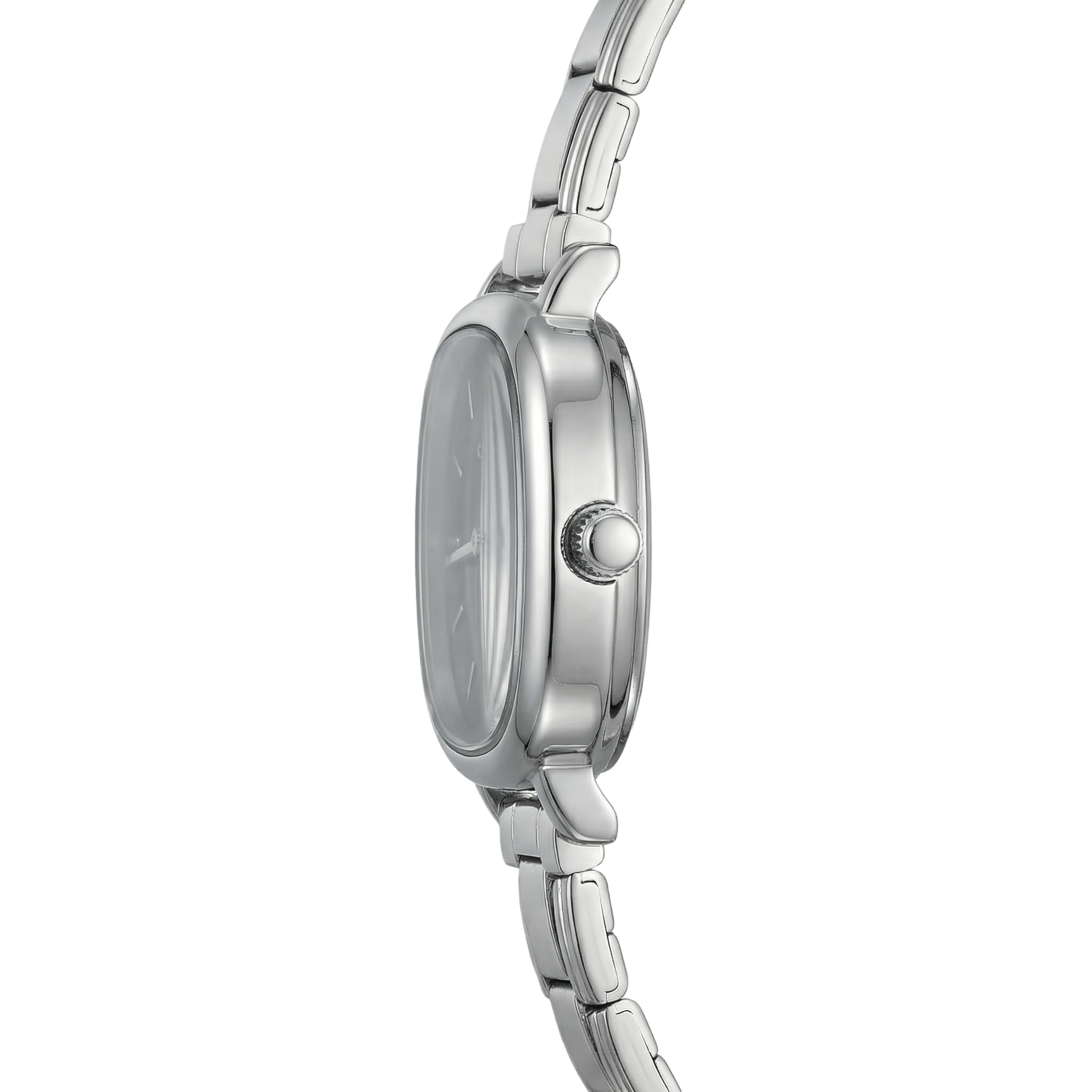 Capri – Sølvmodel med sort urskive