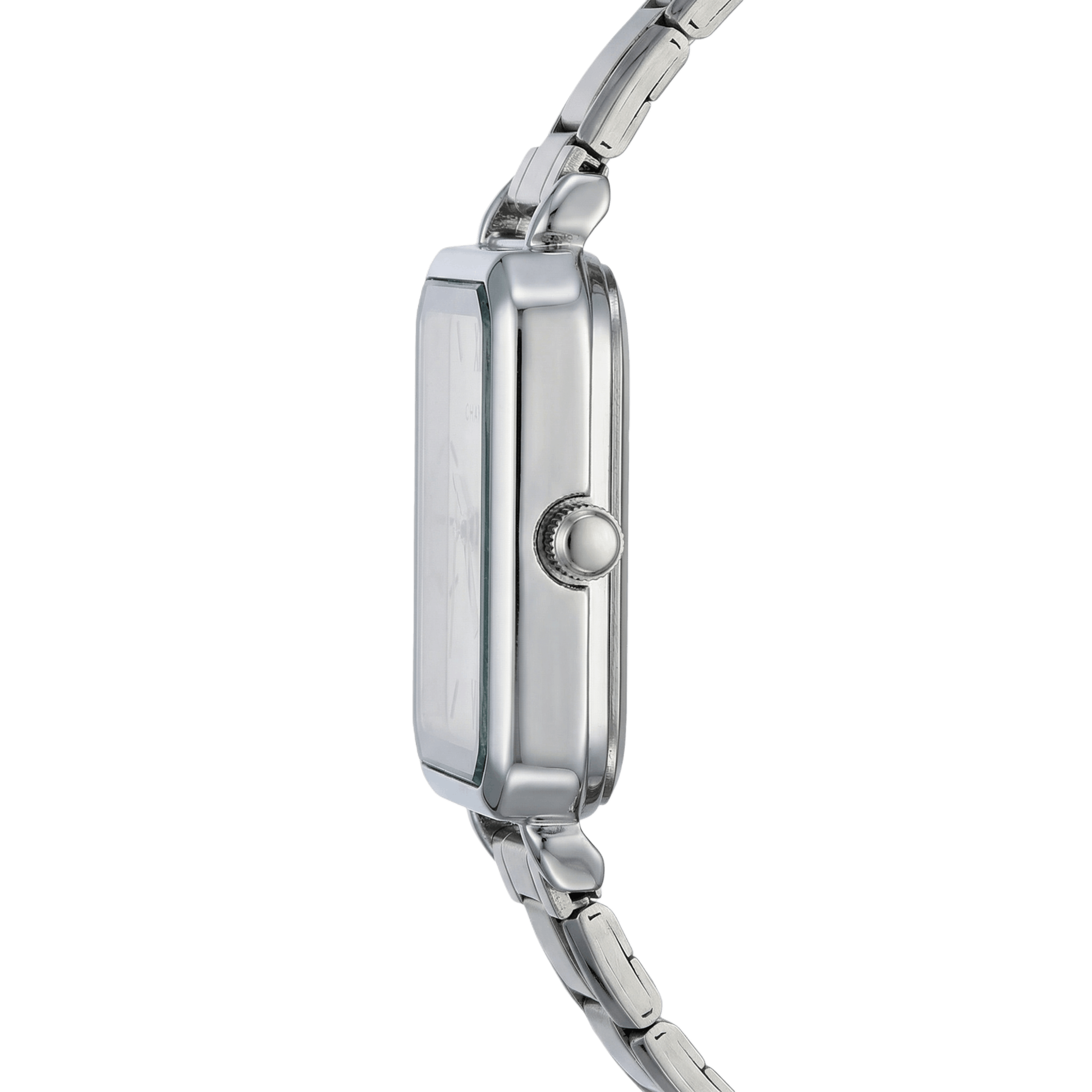 Como – Sølvmodel med hvid urskive