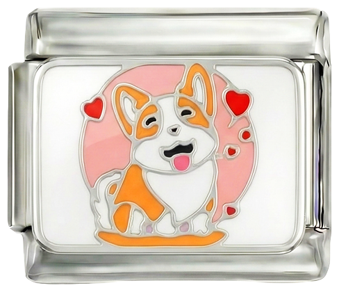 SKAL TILFØJES - Corgi i sølv