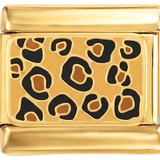 Kommer snart - leopard på guld