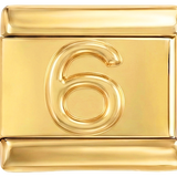 Number 6 on Gold