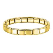 Charms-armbånd guld