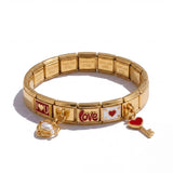 Love-sæt med 10 Charms
